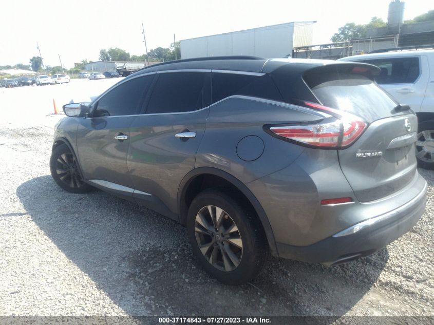 2016 NISSAN MURANO S/SV/SL/PLATINUM - 5N1AZ2MH2GN132210