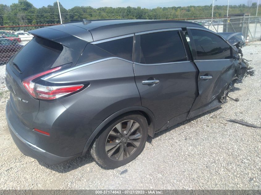 2016 NISSAN MURANO S/SV/SL/PLATINUM - 5N1AZ2MH2GN132210