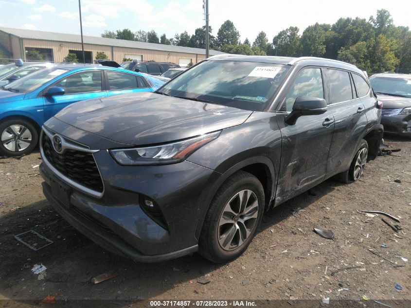 2020 TOYOTA HIGHLANDER XLE - 5TDHZRBH2LS516023