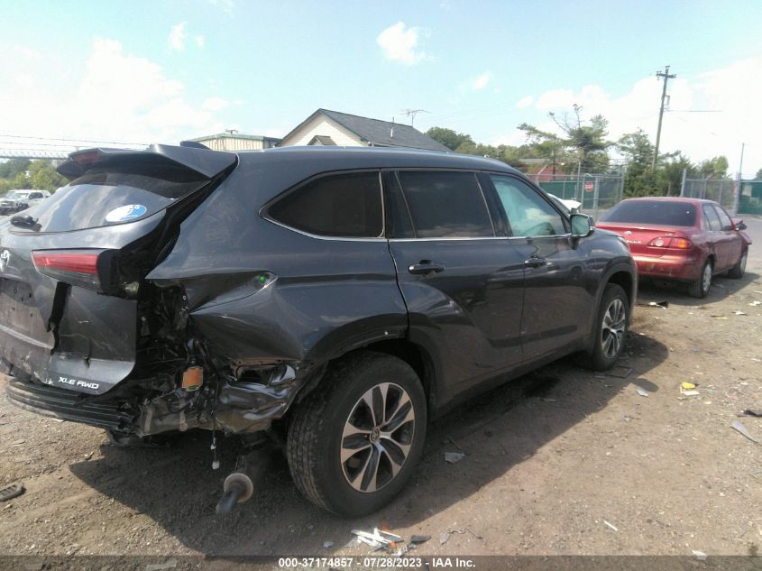 2020 TOYOTA HIGHLANDER XLE - 5TDHZRBH2LS516023