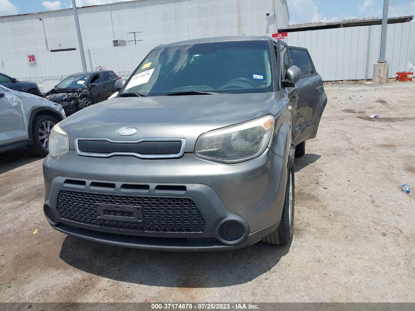 2014 KIA SOUL BASE - KNDJN2A22E7104957
