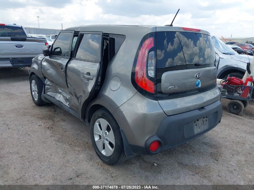 2014 KIA SOUL BASE - KNDJN2A22E7104957