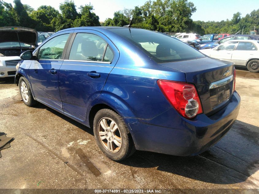 2013 CHEVROLET SONIC LT - 1G1JD5SG7D4201532