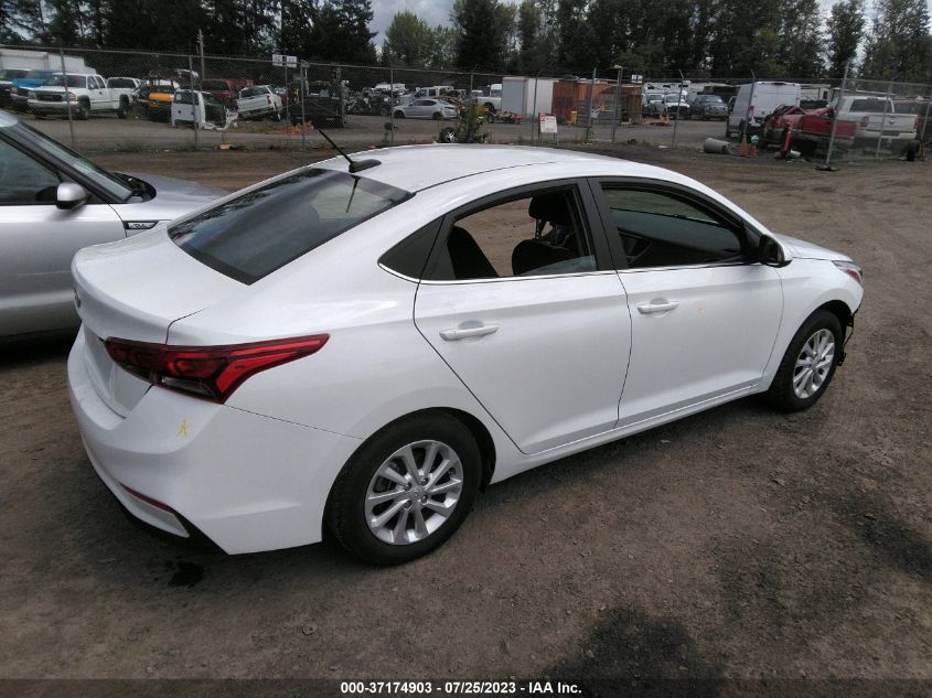 2022 HYUNDAI ACCENT SEL - 3KPC24A6XNE157437
