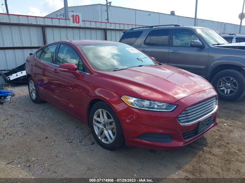 2016 FORD FUSION SE - 3FA6P0H74GR366051