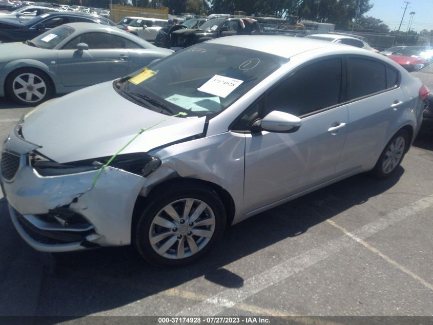2016 KIA FORTE LX - KNAFX4A6XG5541339