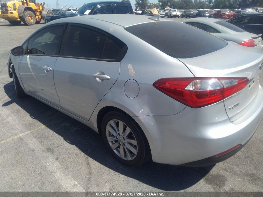 2016 KIA FORTE LX - KNAFX4A6XG5541339