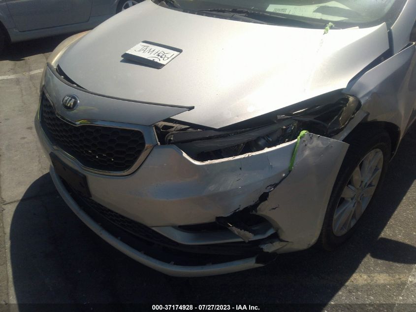 2016 KIA FORTE LX - KNAFX4A6XG5541339