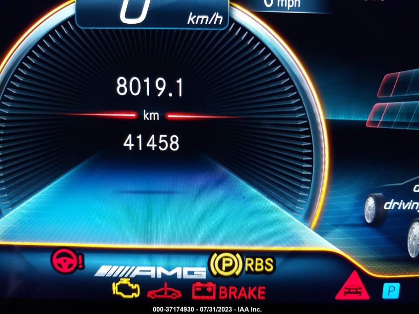 2022 MERCEDES-BENZ AMG GT AMG GT 43 W1K7X5KB1NA052525