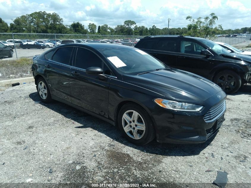 2013 FORD FUSION S - 3FA6P0G76DR164714