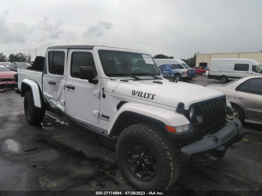 2022 JEEP GLADIATOR SPORT - 1C6HJTAG9NL110412