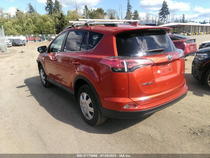 2016 TOYOTA RAV4 LE - 2T3ZFREV6GW236057