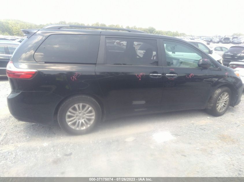2016 TOYOTA SIENNA XLE/LIMITED - 5TDYK3DC4GS759938