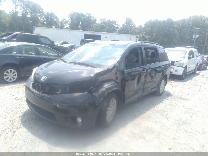 2016 TOYOTA SIENNA XLE/LIMITED - 5TDYK3DC4GS759938