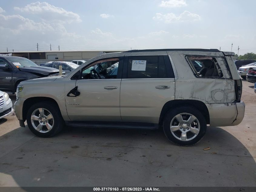 2016 CHEVROLET TAHOE LS - 1GNSCAKC8GR444138