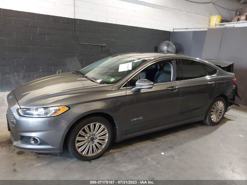 2013 FORD FUSION SE HYBRID - 3FA6P0LU3DR175455