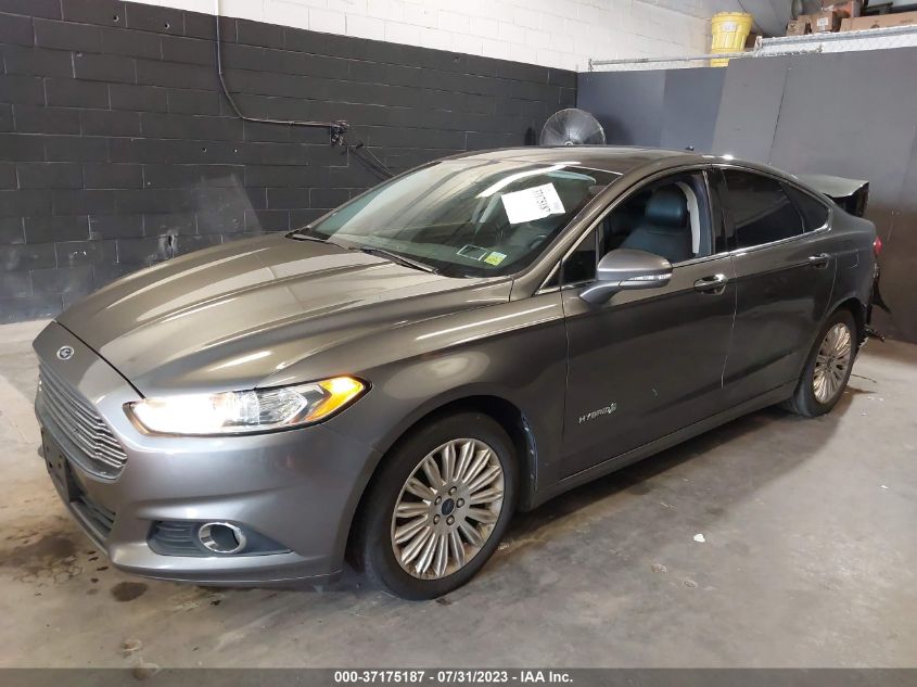 2013 FORD FUSION SE HYBRID - 3FA6P0LU3DR175455