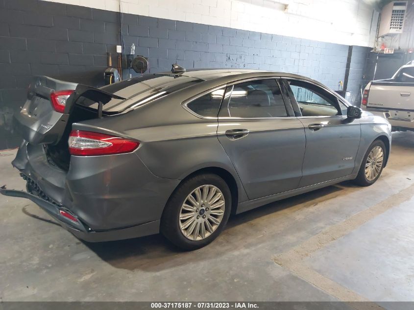 2013 FORD FUSION SE HYBRID - 3FA6P0LU3DR175455