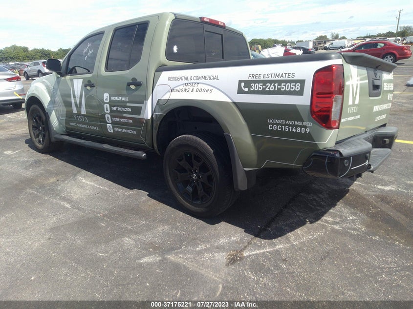 VIN 1N6ED0EA1MN709652 2021 NISSAN FRONTIER SV