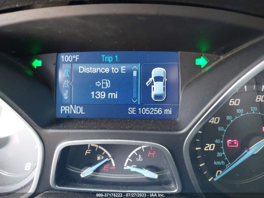 2014 FORD FOCUS SE - 1FADP3F29EL381348