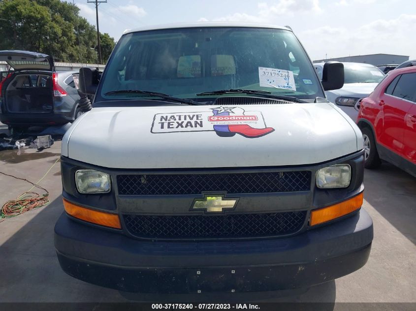 2016 CHEVROLET EXPRESS 2500 WORK VAN 1GCWGBFF0G1295263