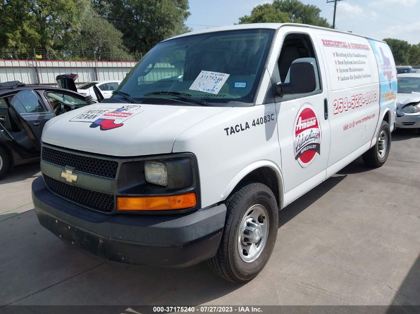 2016 CHEVROLET EXPRESS 2500 WORK VAN 1GCWGBFF0G1295263