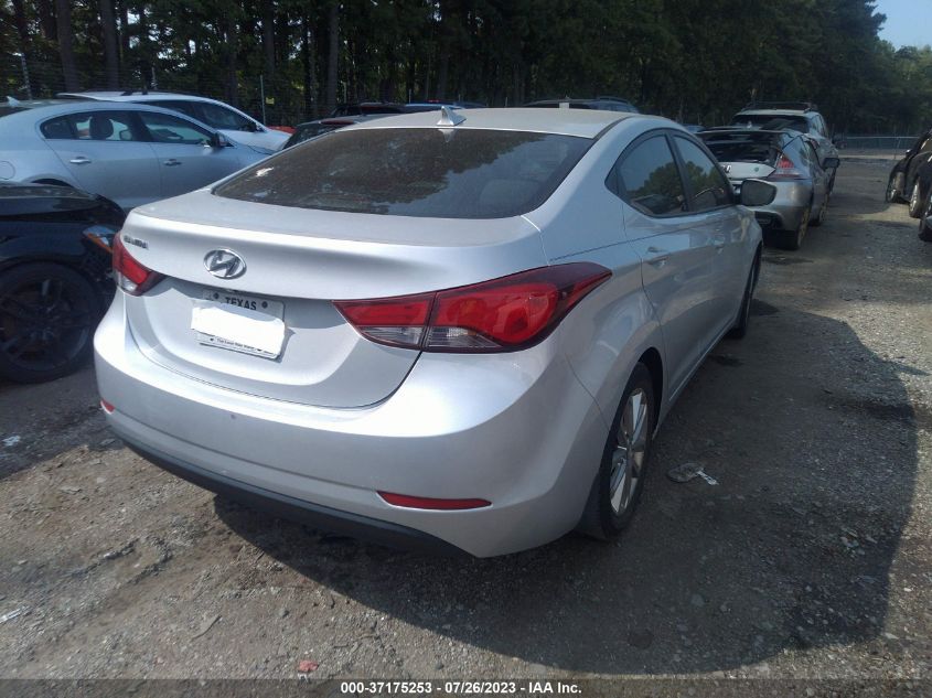 2015 HYUNDAI ELANTRA SE - KMHDH4AE3FU241253