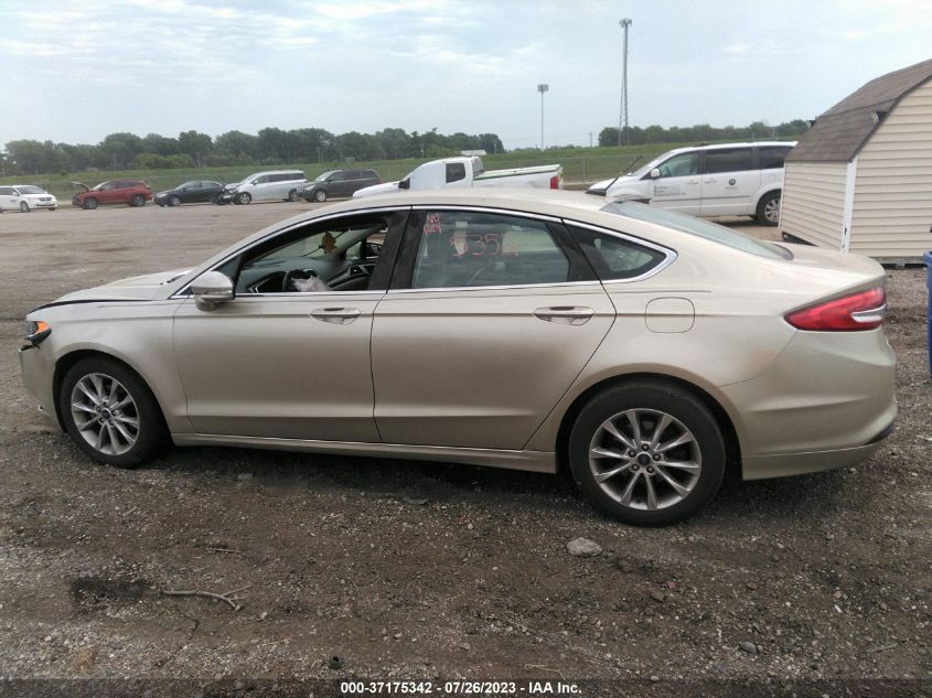 2017 FORD FUSION SE - 3FA6P0HD1HR273284