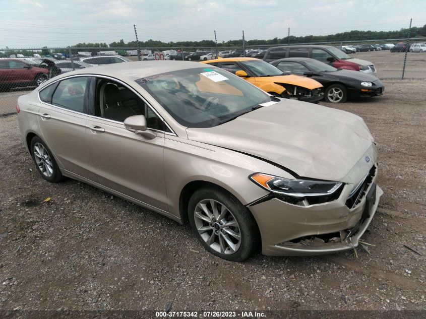 2017 FORD FUSION SE - 3FA6P0HD1HR273284