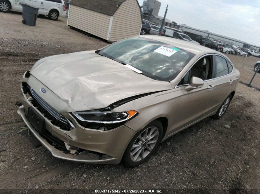 2017 FORD FUSION SE - 3FA6P0HD1HR273284