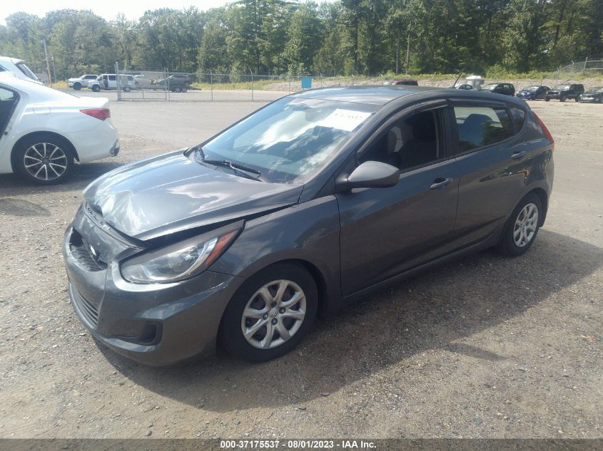 2013 HYUNDAI ACCENT GS - KMHCT5AE3DU084207