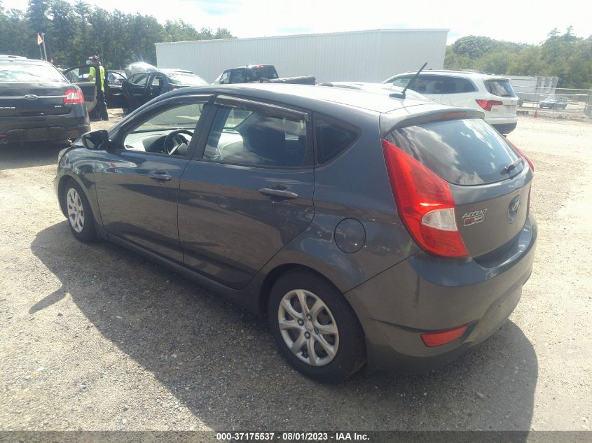 2013 HYUNDAI ACCENT GS - KMHCT5AE3DU084207