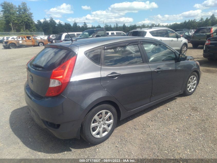 2013 HYUNDAI ACCENT GS - KMHCT5AE3DU084207