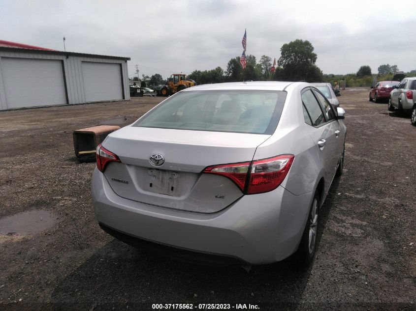 2014 TOYOTA COROLLA L/LE/S/S PLUS/LE PLUS - 2T1BURHE2EC091352