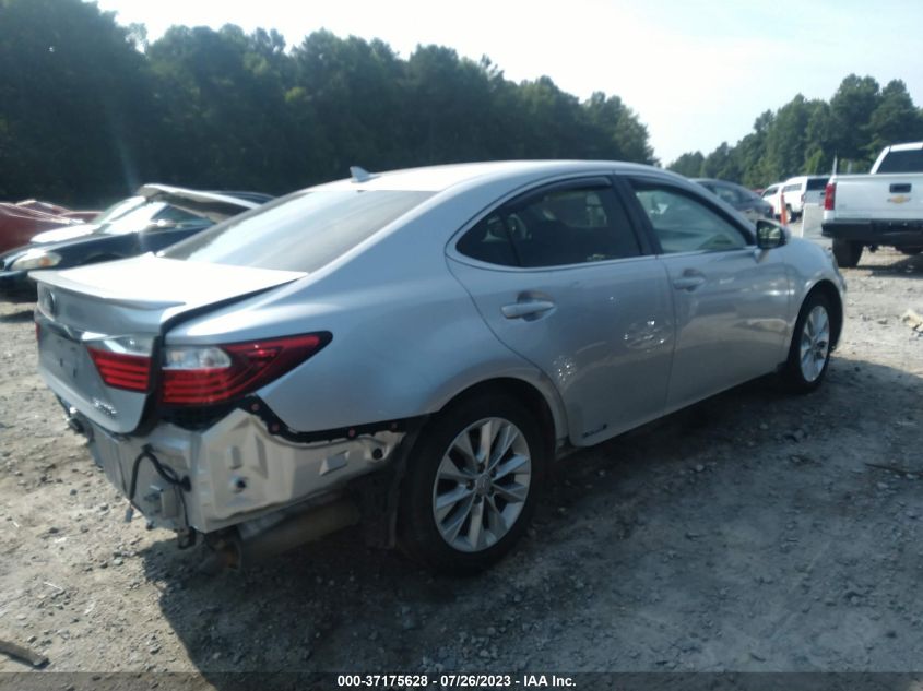 2013 LEXUS ES 300H HYBRID JTHBW1GG1D2029547