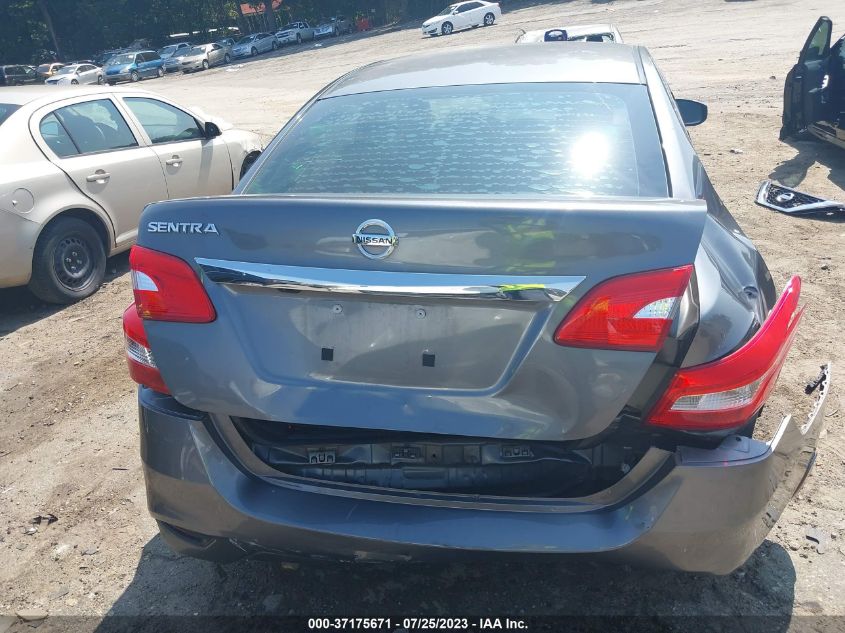 2018 NISSAN SENTRA S - 3N1AB7AP3JY305330