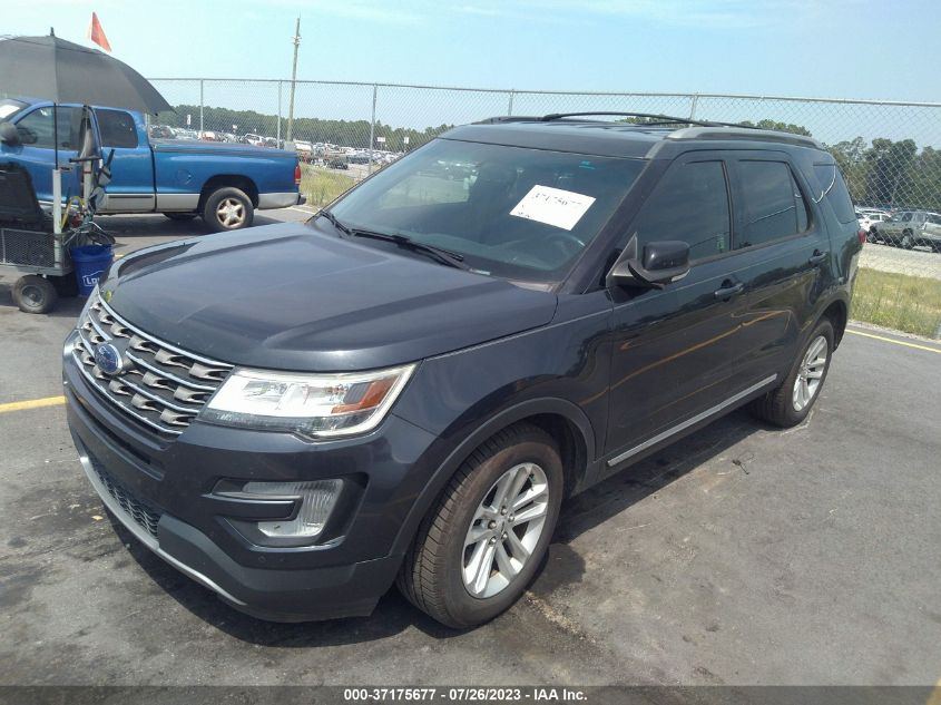 2017 FORD EXPLORER XLT - 1FM5K7D84HGA31453
