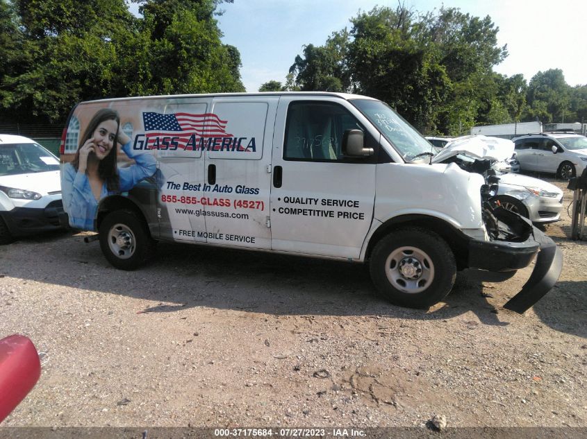 2017 CHEVROLET EXPRESS CARGO VAN - 1GCWGAFF2H1350713
