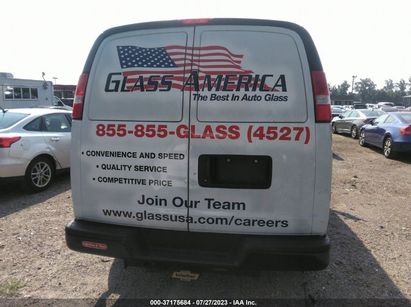 2017 CHEVROLET EXPRESS CARGO VAN - 1GCWGAFF2H1350713