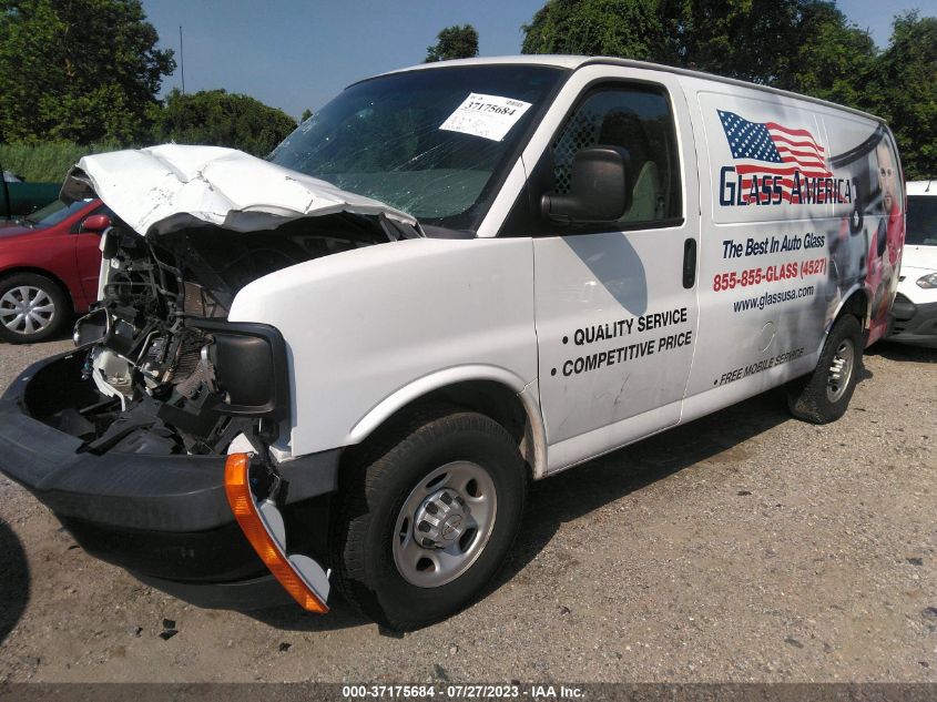 2017 CHEVROLET EXPRESS CARGO VAN - 1GCWGAFF2H1350713