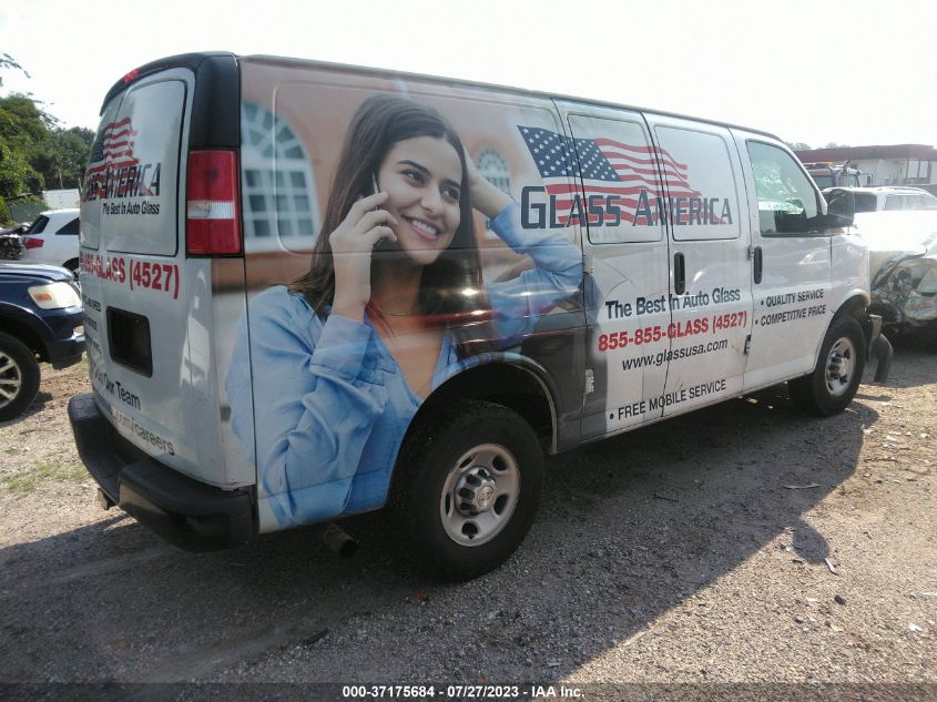 2017 CHEVROLET EXPRESS CARGO VAN - 1GCWGAFF2H1350713