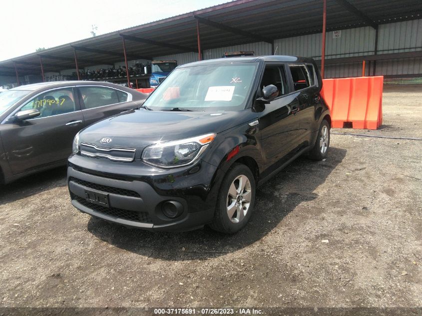 2018 KIA SOUL BASE - KNDJN2A24J7905884