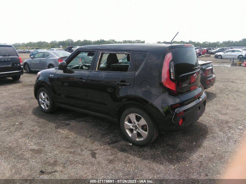 2018 KIA SOUL BASE - KNDJN2A24J7905884