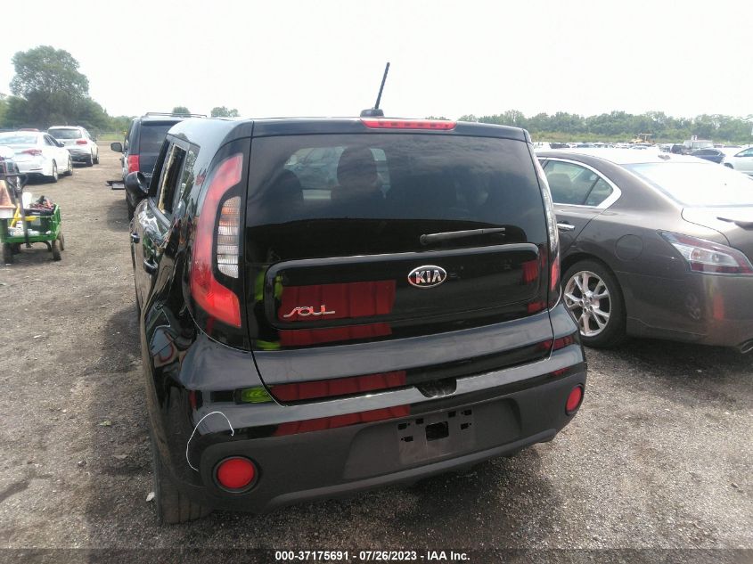 2018 KIA SOUL BASE - KNDJN2A24J7905884
