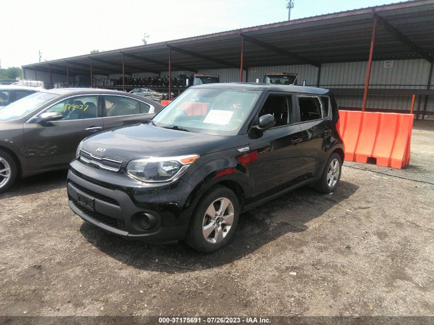 2018 KIA SOUL BASE - KNDJN2A24J7905884