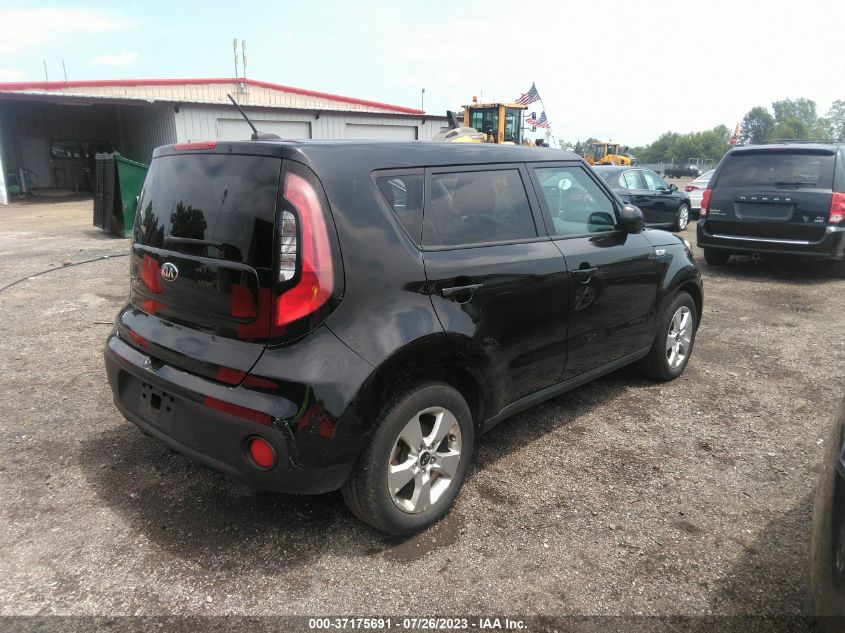 2018 KIA SOUL BASE - KNDJN2A24J7905884