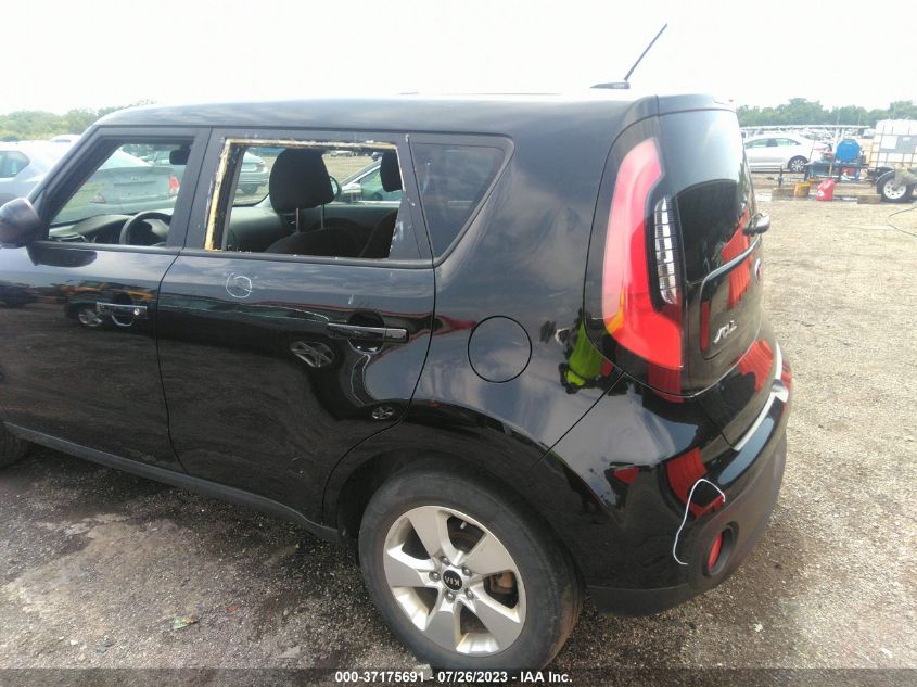 2018 KIA SOUL BASE - KNDJN2A24J7905884