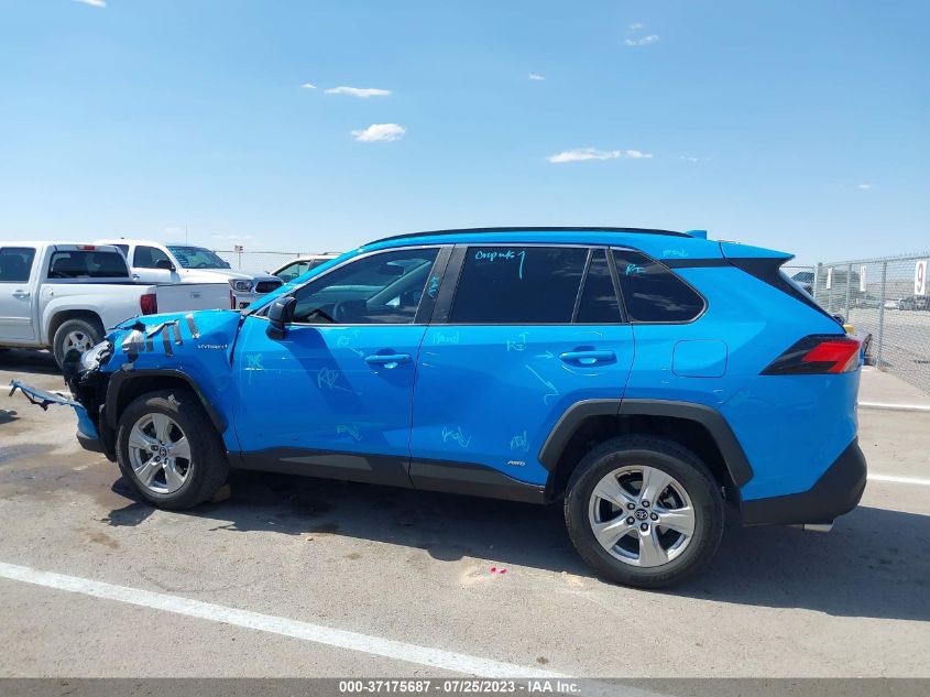 2021 TOYOTA RAV4 HYBRID LE - 4T3L6RFV3MU007822