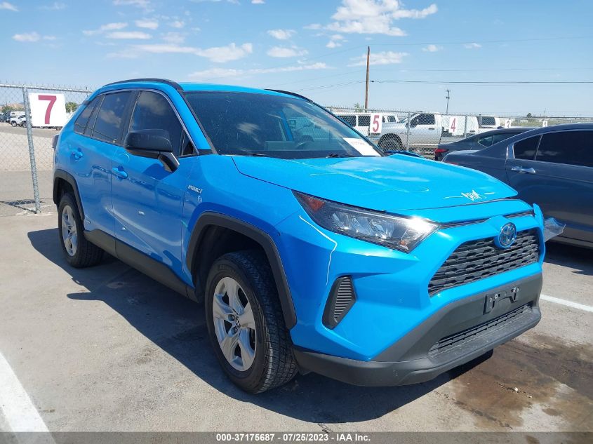 2021 TOYOTA RAV4 HYBRID LE - 4T3L6RFV3MU007822
