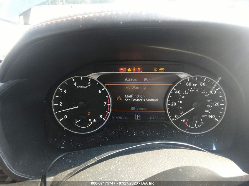 2019 NISSAN ALTIMA 2.5 SR - 1N4BL4CVXKC257835